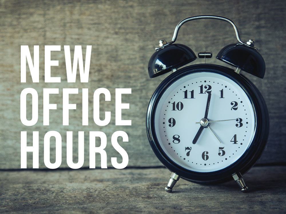 Office Hours Update